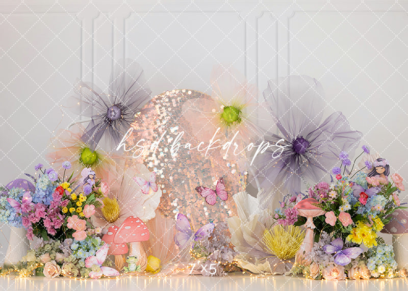 Pixies Cake Smash Backdrop - HSD Photography Backdrops