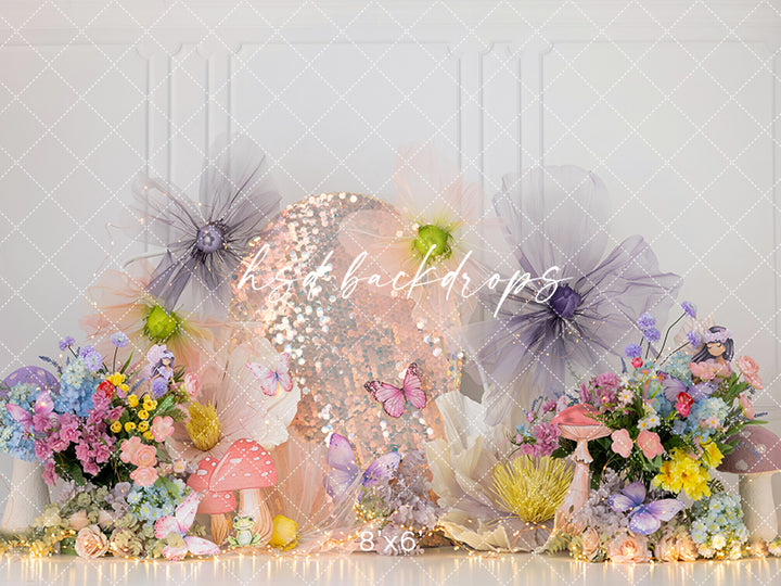 Pixies Cake Smash Backdrop - HSD Photography Backdrops