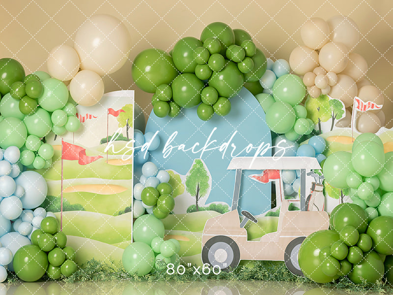 My First Hole in One - HSD Photography Backdrops
