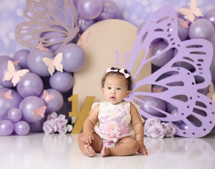 Purple Butterfly - HSD Photography Backdrops