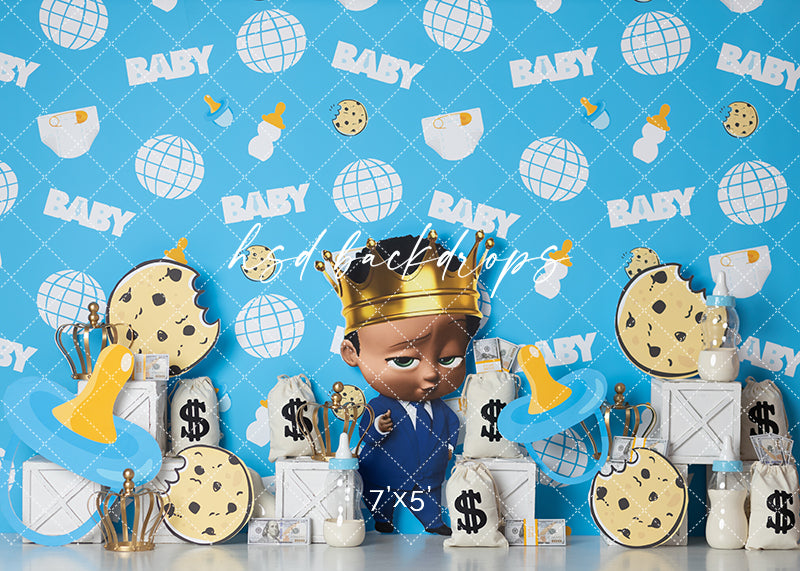Baby Business Boss - HSD Photography Backdrops