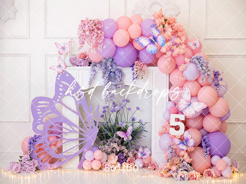 5th Birthday Photoshoot Cake Smash Backdrop