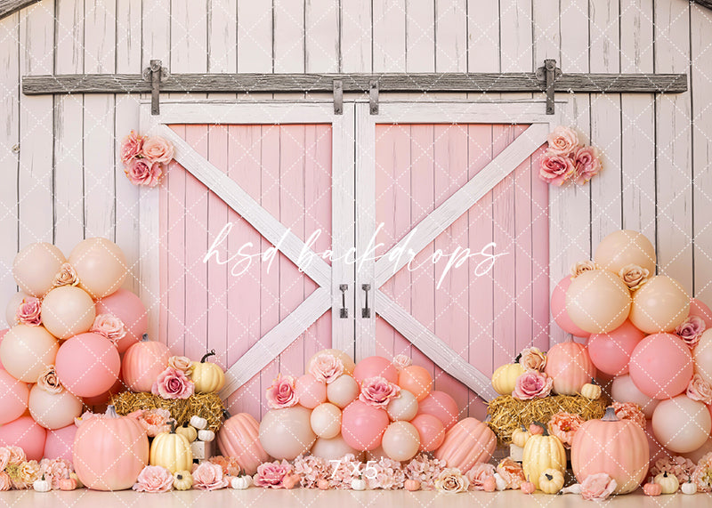 Little Pink Pumpkin - HSD Photography Backdrops