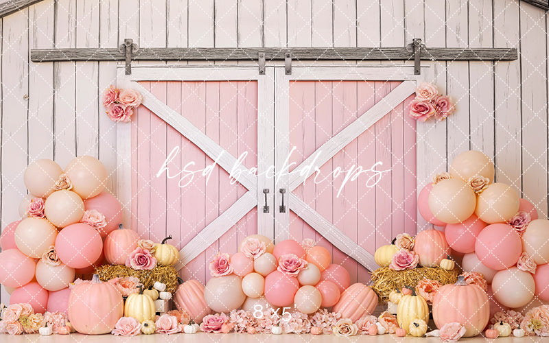 Little Pink Pumpkin - HSD Photography Backdrops