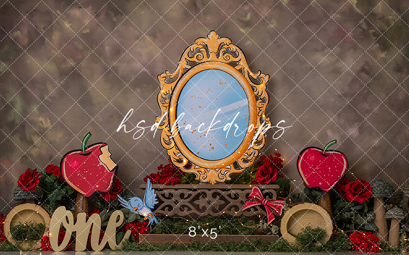 The Fairest One Cake Smash Backdrop - HSD Photography Backdrops