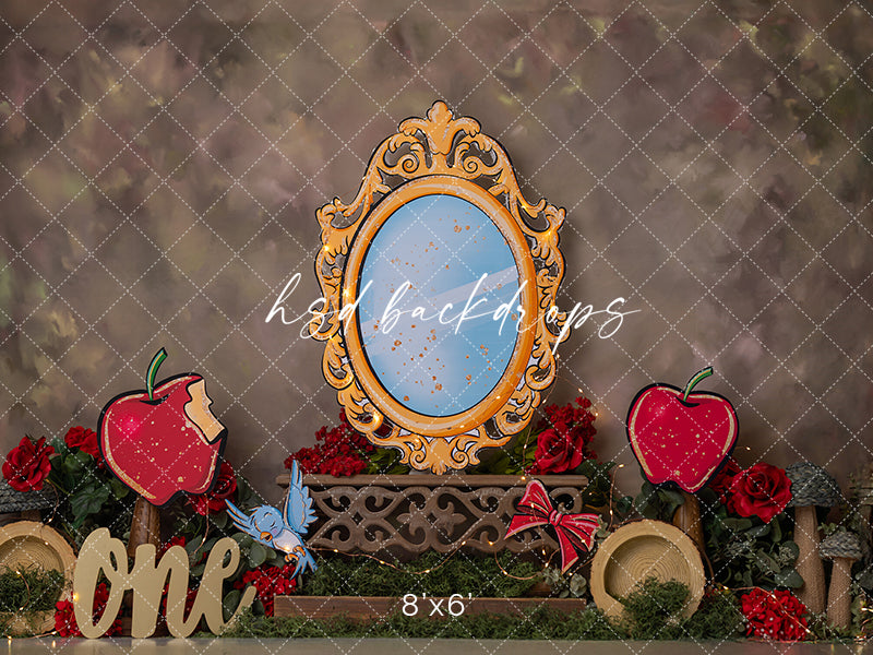 The Fairest One Cake Smash Backdrop - HSD Photography Backdrops