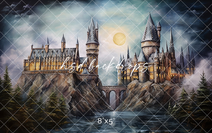 School of Magic Castle - HSD Photography Backdrops