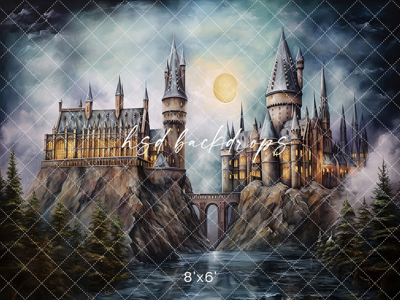 School of Magic Castle - HSD Photography Backdrops