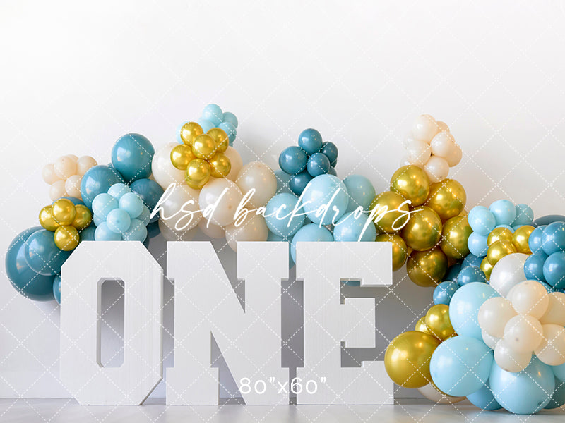 ONE Block Letters - HSD Photography Backdrops