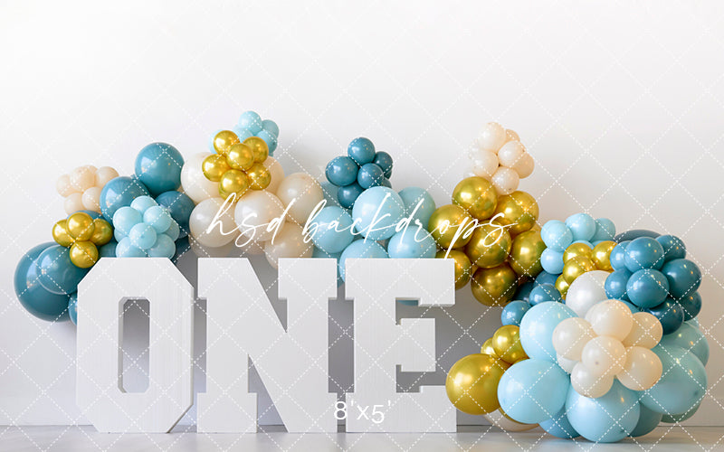 ONE Block Letters - HSD Photography Backdrops