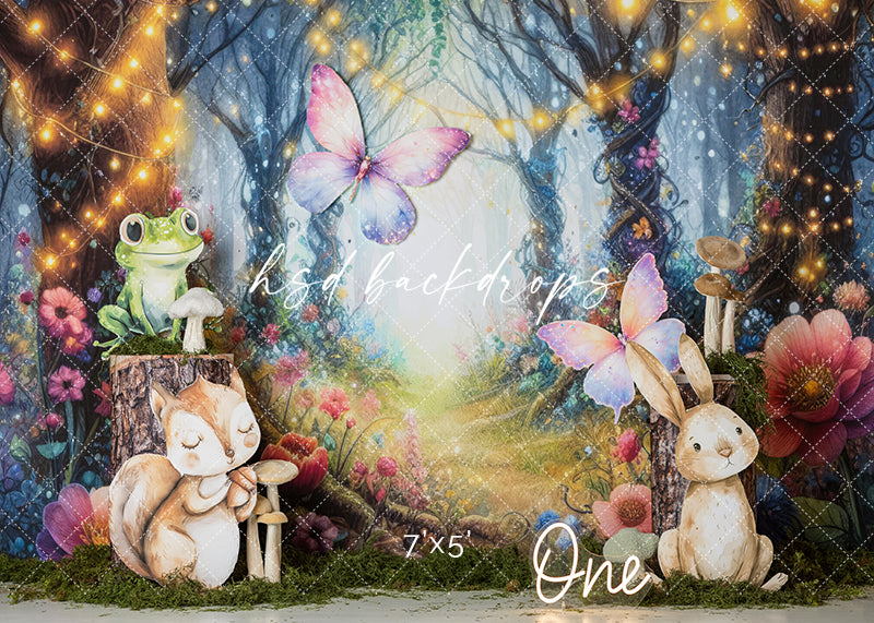 Mystical Butterfly Forest - HSD Photography Backdrops