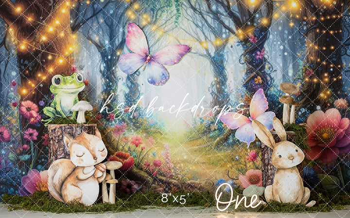 Mystical Butterfly Forest - HSD Photography Backdrops
