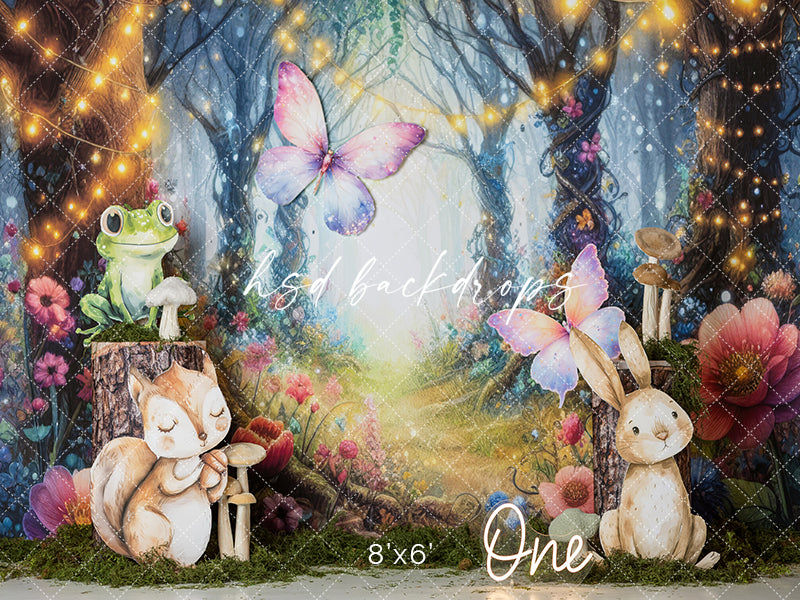 Mystical Butterfly Forest - HSD Photography Backdrops