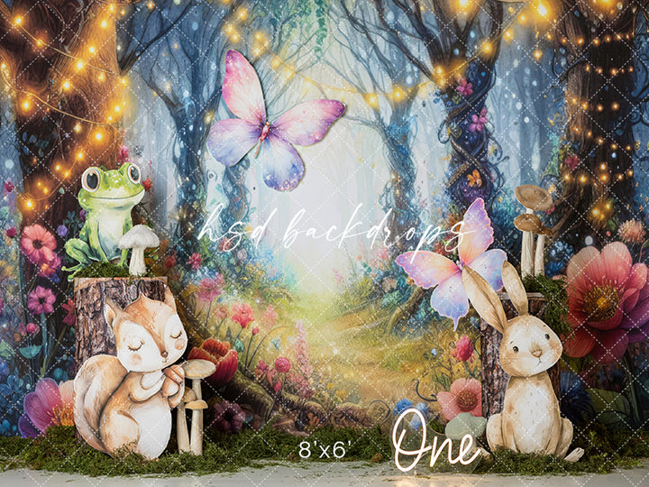 Mystical Butterfly Forest - HSD Photography Backdrops