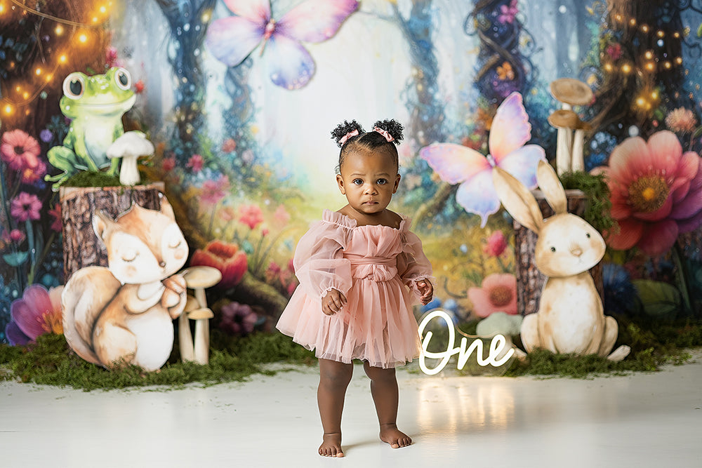 Mystical Butterfly Forest - HSD Photography Backdrops