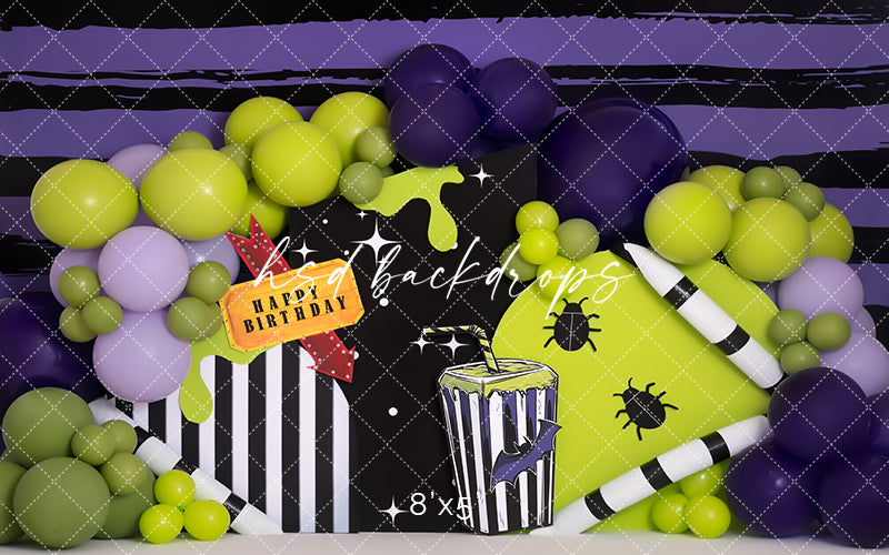 Beetle Bug Birthday - HSD Photography Backdrops