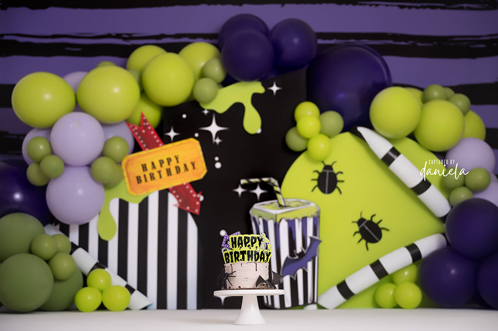 Beetle Bug Birthday - HSD Photography Backdrops