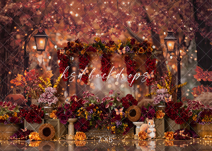 Fall Day at the Park - HSD Photography Backdrops