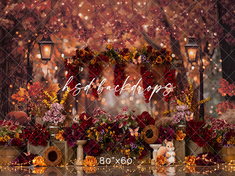 Fall Day at the Park - HSD Photography Backdrops