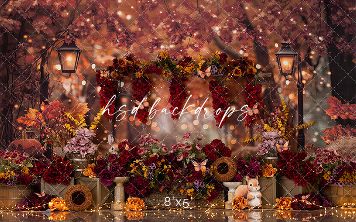Fall Day at the Park - HSD Photography Backdrops