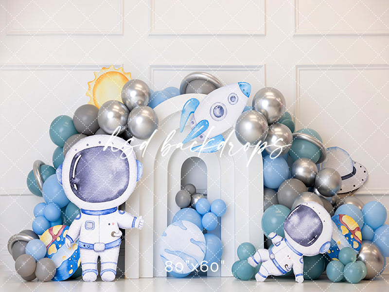 Cosmic Baby Cake Smash - HSD Photography Backdrops