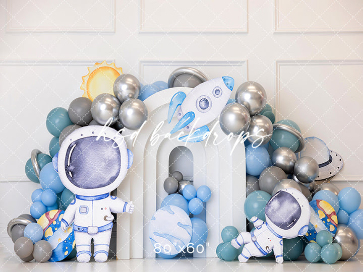 Cosmic Baby Cake Smash - HSD Photography Backdrops