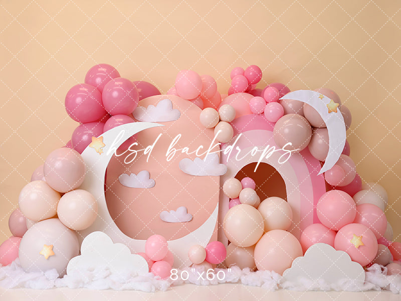 Luna Cake Smash - HSD Photography Backdrops