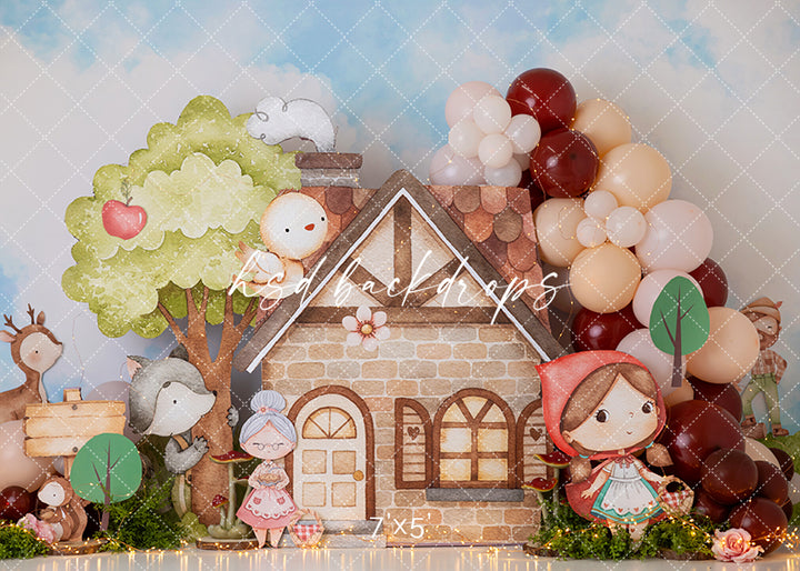Adventures of Little Red Riding Hood - HSD Photography Backdrops