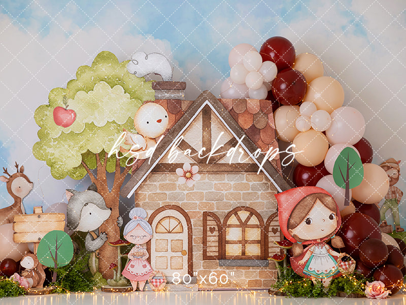 Adventures of Little Red Riding Hood - HSD Photography Backdrops