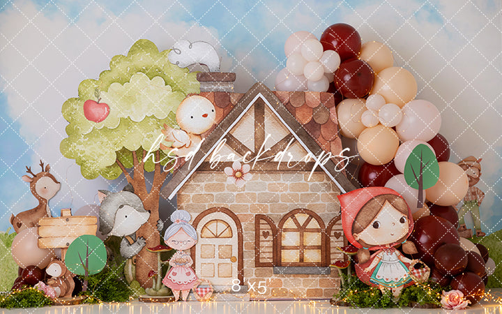 Adventures of Little Red Riding Hood - HSD Photography Backdrops