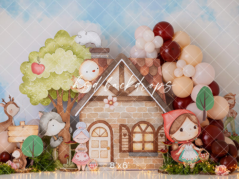 Adventures of Little Red Riding Hood - HSD Photography Backdrops