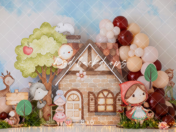 Adventures of Little Red Riding Hood - HSD Photography Backdrops