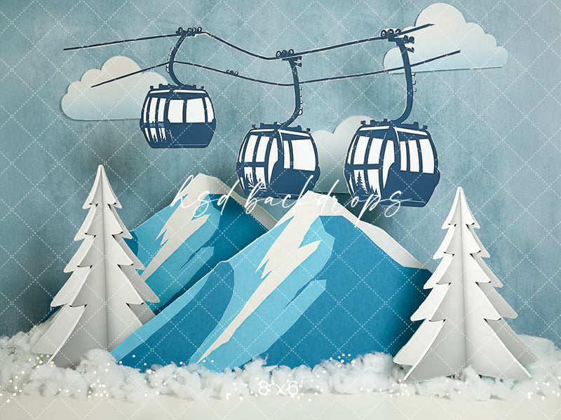 Hit the Slopes - HSD Photography Backdrops