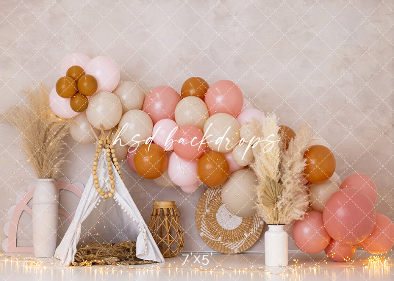 Boho Bliss Birthday - HSD Photography Backdrops