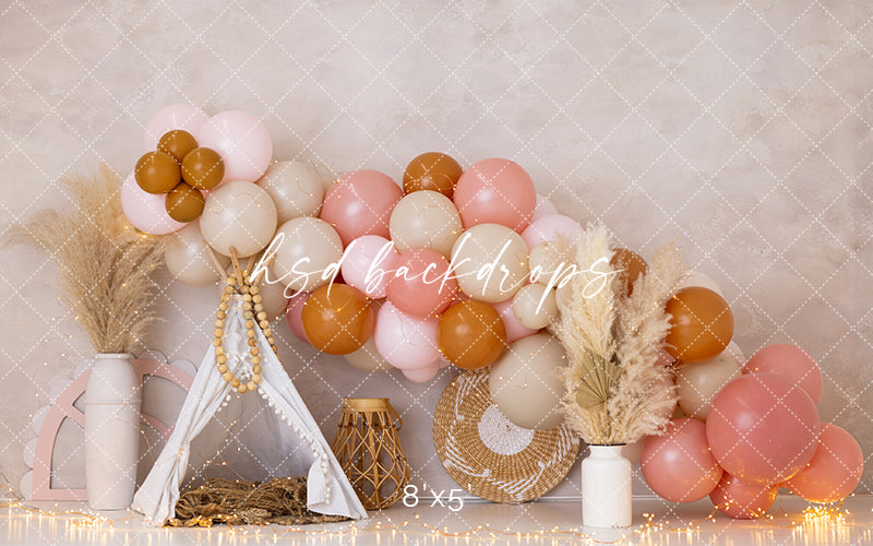 Boho Bliss Birthday - HSD Photography Backdrops