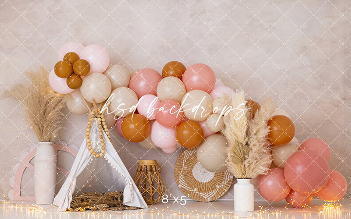 Boho Bliss Birthday - HSD Photography Backdrops