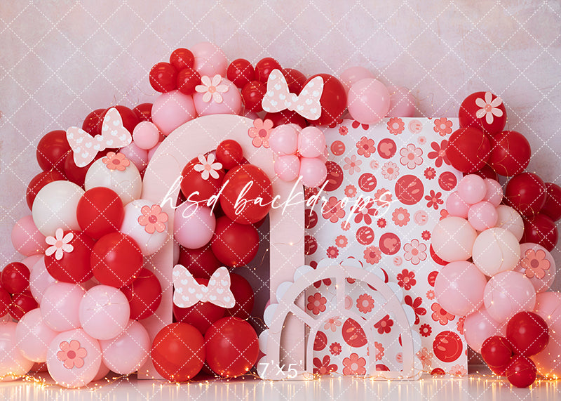 Blissful Birthday Bows - HSD Photography Backdrops