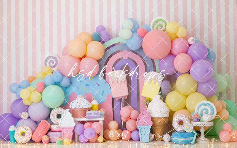 Sweet Treats Cake Smash - HSD Photography Backdrops