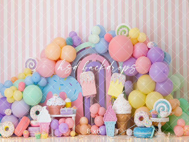 Sweet Treats Cake Smash - HSD Photography Backdrops