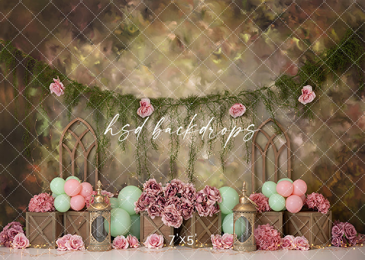 Floresta Cake Smash - HSD Photography Backdrops