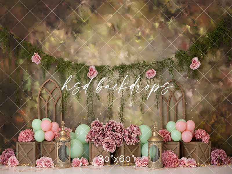 Floresta Cake Smash - HSD Photography Backdrops