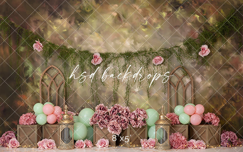 Floresta Cake Smash - HSD Photography Backdrops
