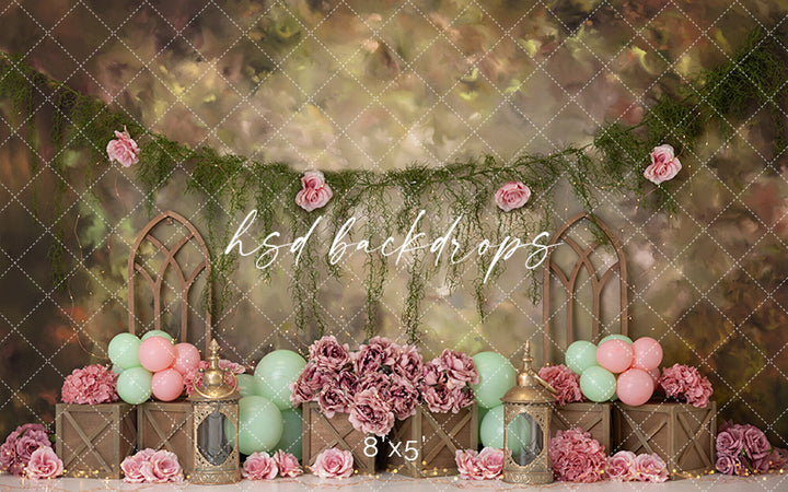 Floresta Cake Smash - HSD Photography Backdrops