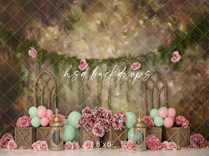 Floresta Cake Smash - HSD Photography Backdrops