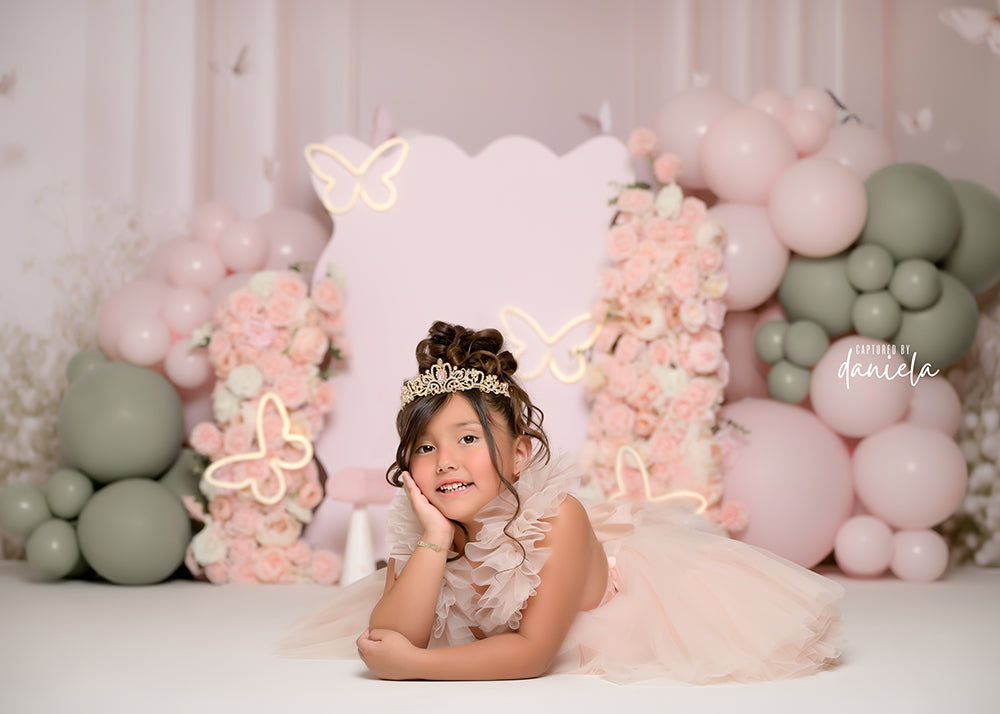 Enchanted Butterfly Birthday - HSD Photography Backdrops