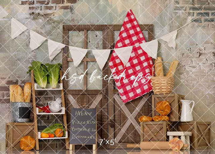 Little Chef Cake Smash - HSD Photography Backdrops
