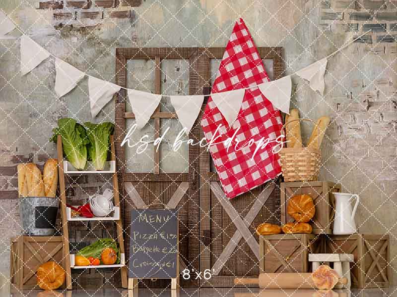 Little Chef Cake Smash - HSD Photography Backdrops