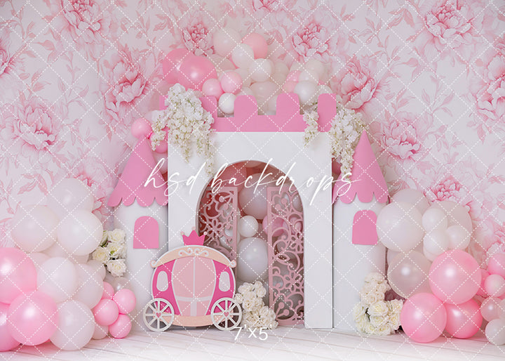 Pink Soirée Cake Smash - HSD Photography Backdrops