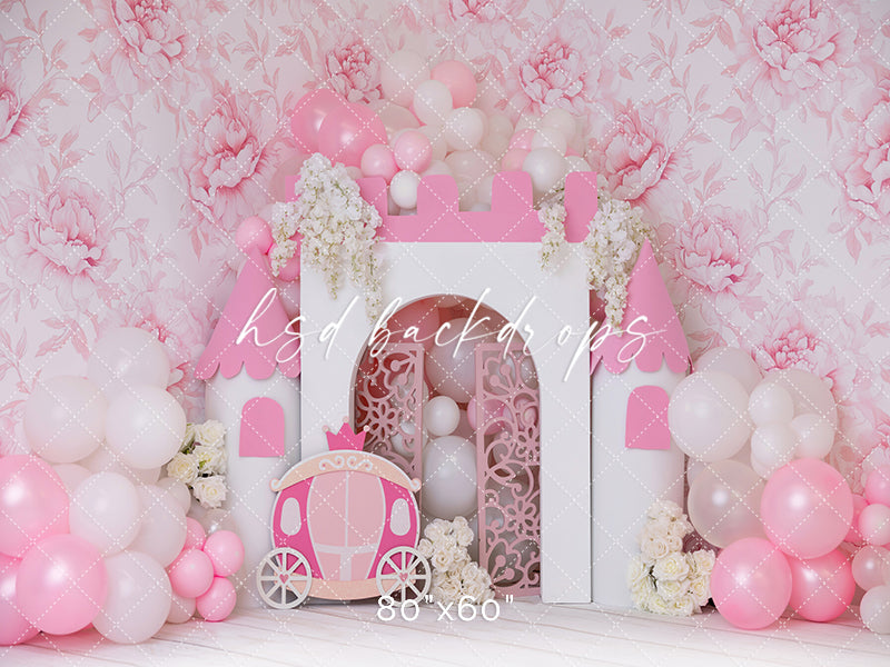 Pink Soirée Cake Smash - HSD Photography Backdrops