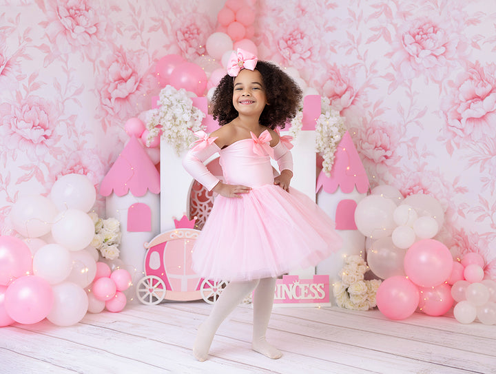 Pink Soirée Cake Smash - HSD Photography Backdrops